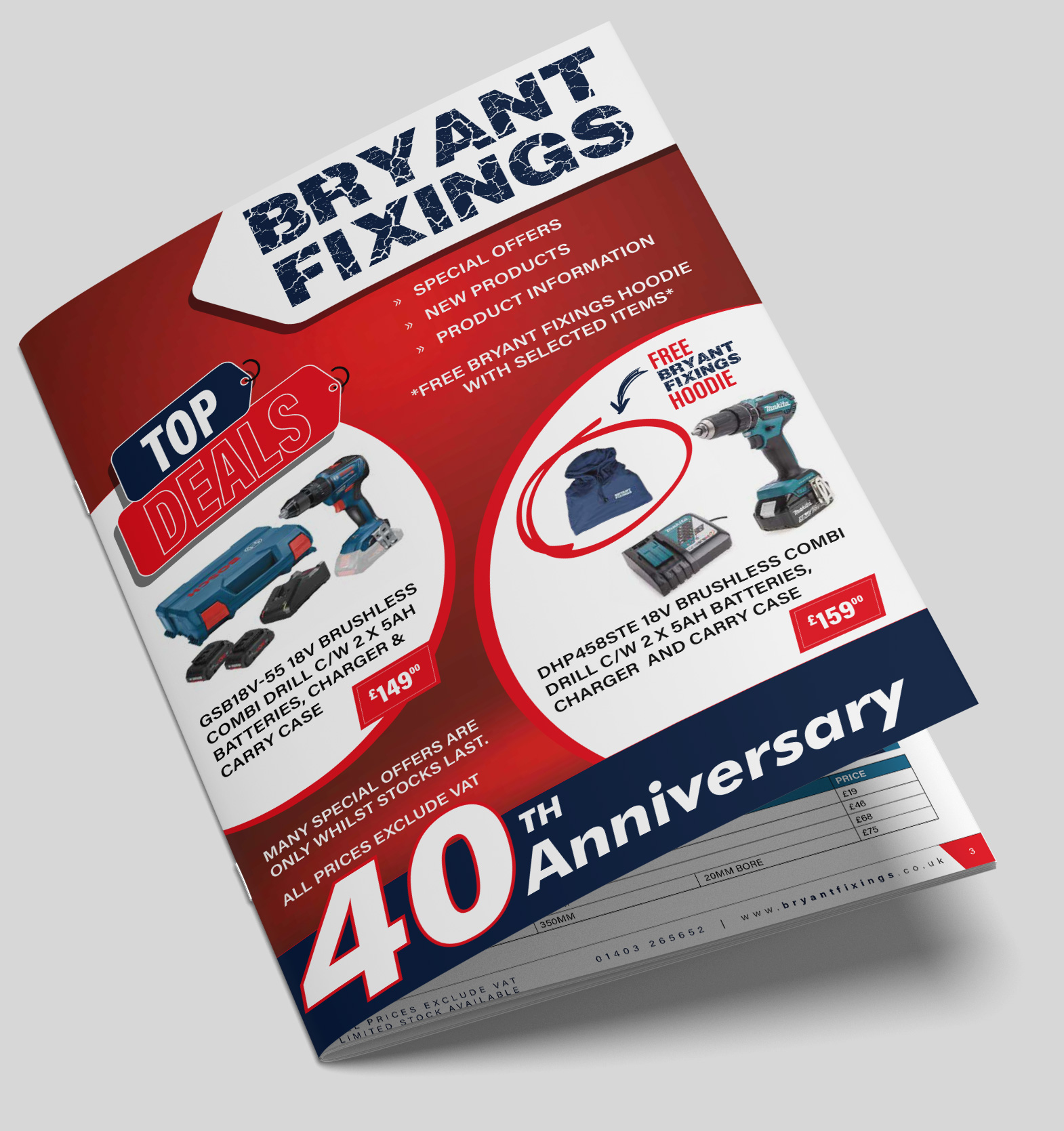Professional Tools & Accessories Sussex Bryant Fixings